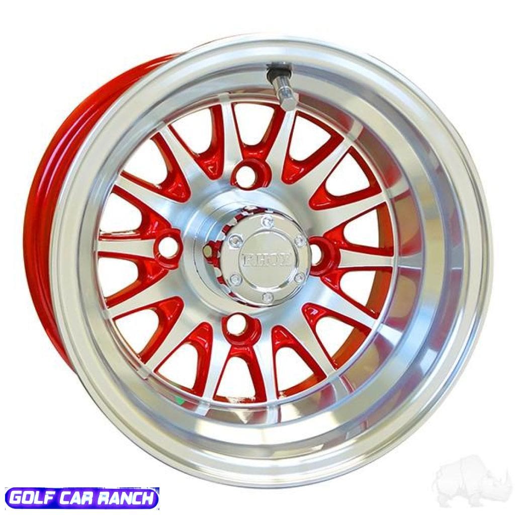 WHEEL 10" PHOENIX, 12 SPOKE CUSTOM WHEEL w/ MULTIPLE COLOR OPTIONS