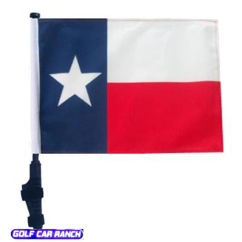 Texas Golf Cart Flag