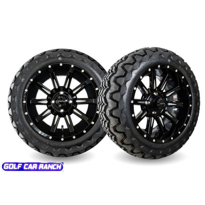 14" ZEUS CUSTOM GOLF CART WHEEL