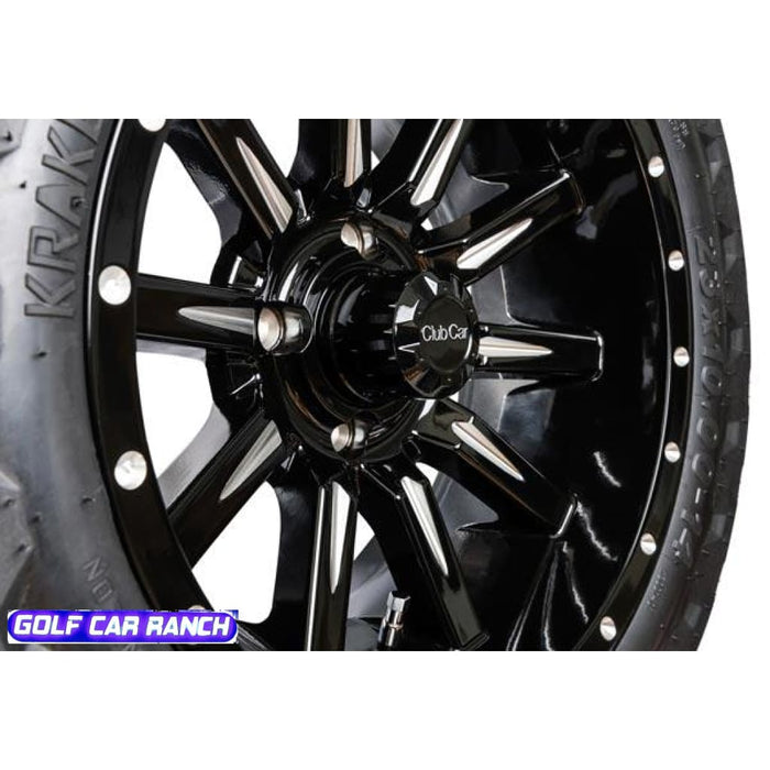 14" ZEUS CUSTOM GOLF CART WHEEL