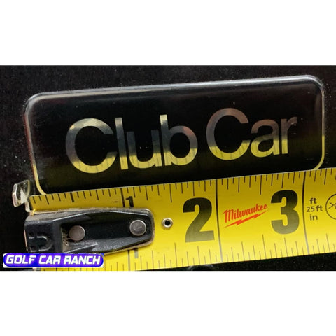 CLUB CAR DECALS - REAR SEAT KIT REPLACEMENT