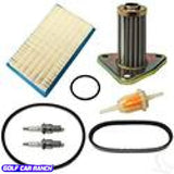 Tune Up Kits - Ezgo All Models Deluxe Tune Up Kit 4 Cycle Gas 91-94W/ Oil Filter