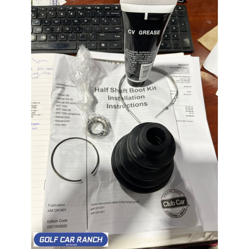 AM1291601 HALF SHAFT BOOT KIT INBOARD FRONT CLUB CAR AXLE