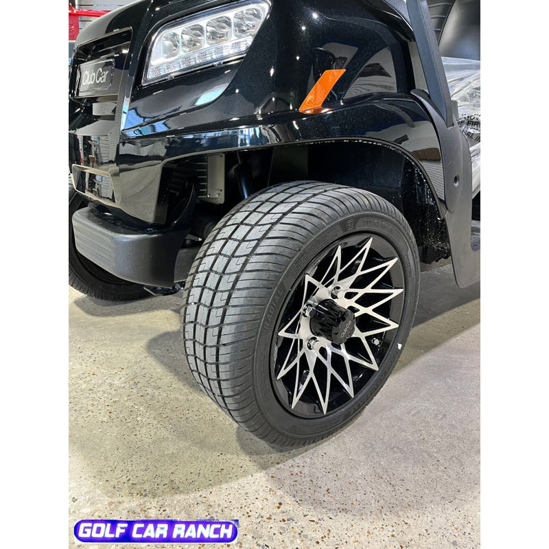 CLUB CAR ATHENA ENSEMBLE PNEU/ROUE RADIAL AVEC CEINTURE EN ACIER 12"