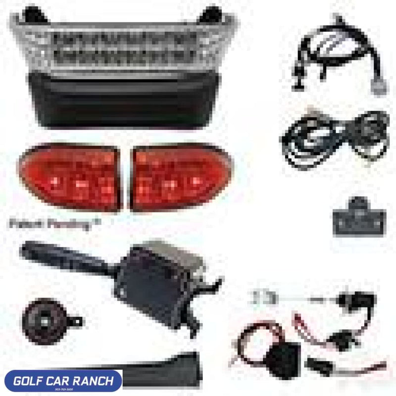 Light Kits Club Car Precedent 08.5+ W/ 12V Batteries. Deluxe Led Light Bar Kit - Includes Wiring