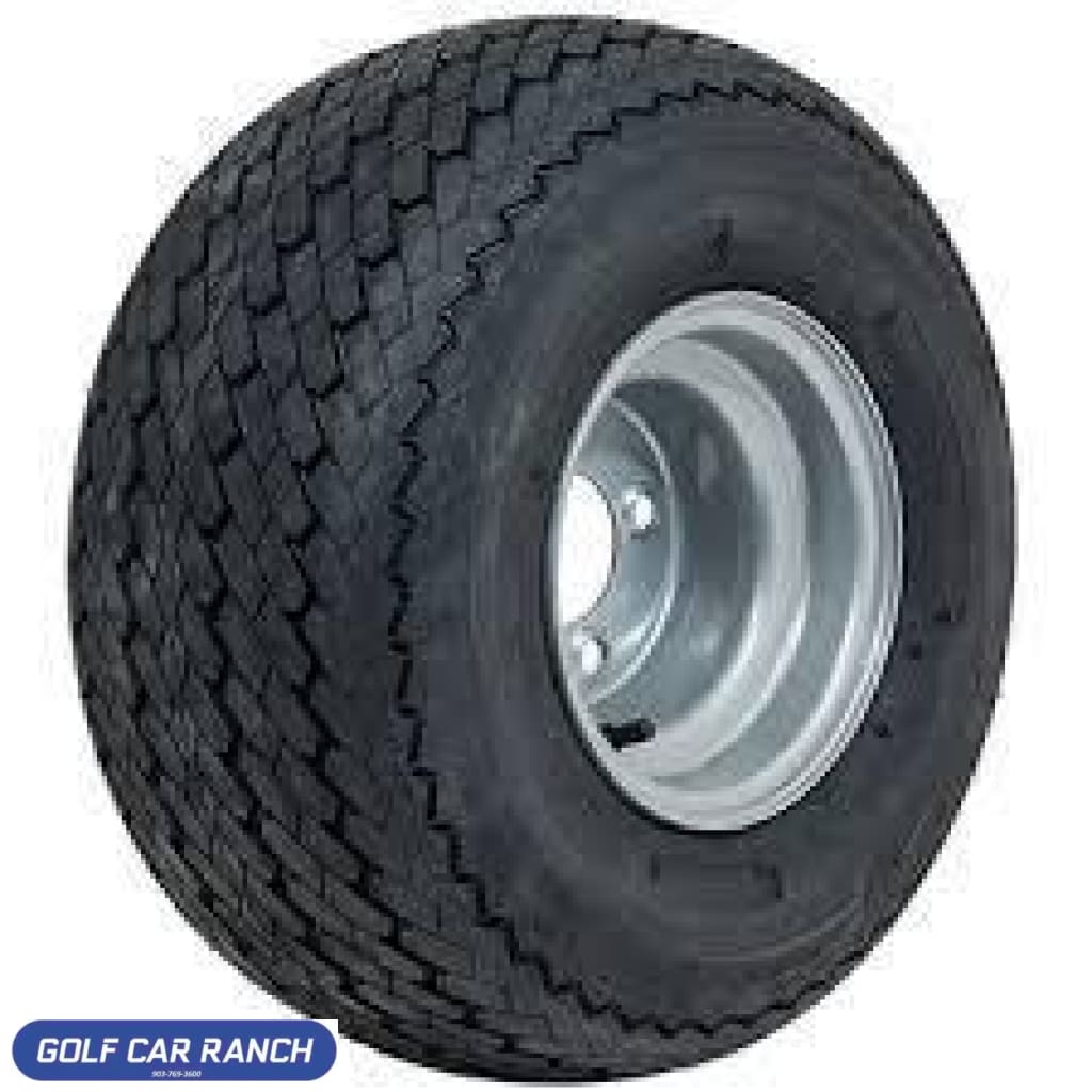 Club Car Silver Wheel & Kenda Tire Assembly | Golf Car Ranch