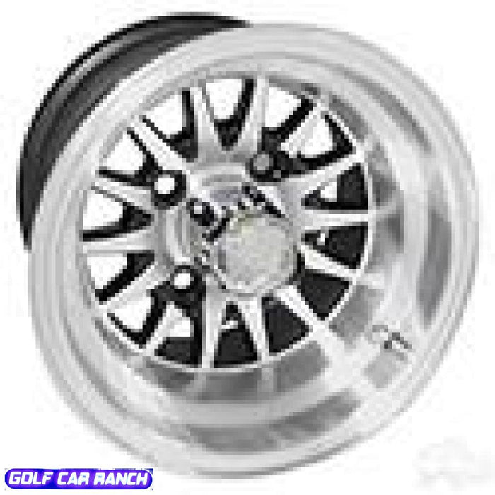 Wheel 10 Phoenix Machined Spoke Custom Wheels With Multiple Color Options W/ Black